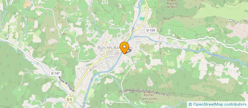 localisation de l'entreprise SOLO à BUIS-LES-BARONNIES