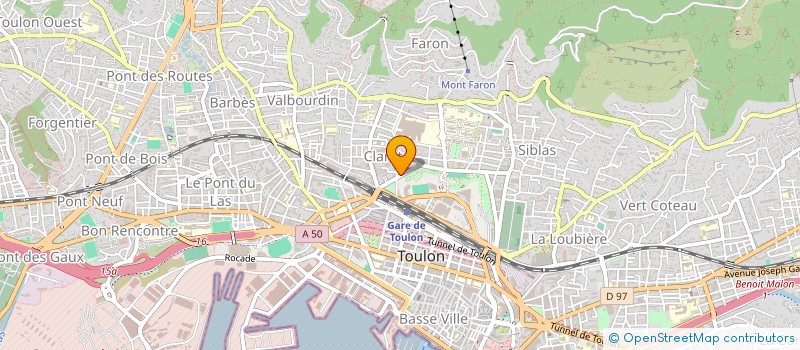 localisation de l'entreprise SOLO à TOULON