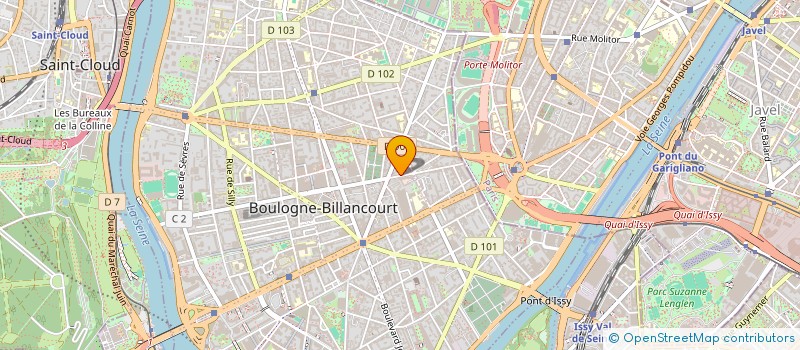 localisation de l'entreprise SOLO à BOULOGNE-BILLANCOURT
