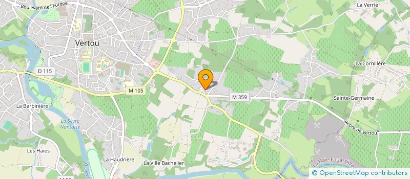 localisation de l'entreprise SOLO BOOST  VERTOU