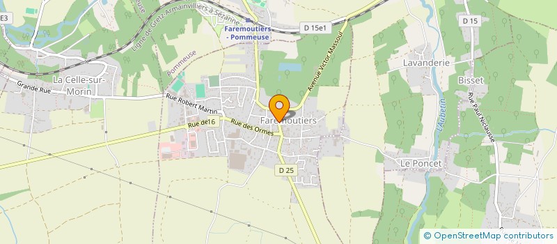 localisation de l'entreprise SOLO COURSES à FAREMOUTIERS