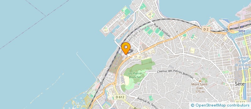 localisation de l'entreprise SOLO DE SETE ET DU BASSIN DE THAU à SETE