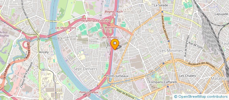localisation de l'entreprise SOLO ESCALADE CONCEPT à TOULOUSE