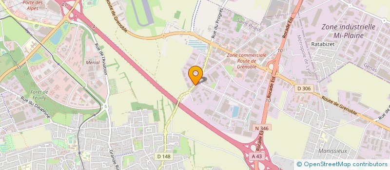 localisation de l'entreprise SOLO FRANCE  SAINT-PRIEST