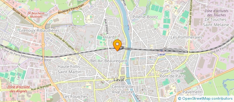 localisation de l'entreprise SOLO INVEST à LAVAL