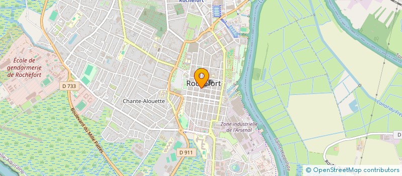 localisation de l'entreprise SOLO INVESTISSEMENTS  ROCHEFORT