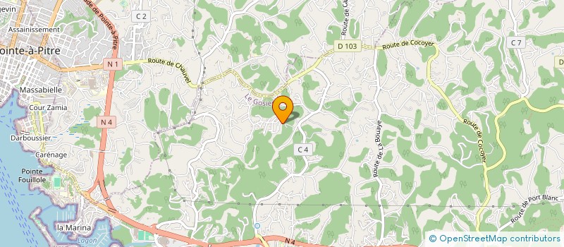 localisation de l'entreprise SOLO LOCATIONS  LE GOSIER