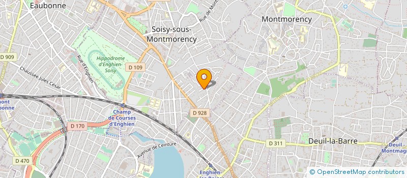 localisation de l'entreprise SOLO MONTAGE à SOISY-SOUS-MONTMORENCY