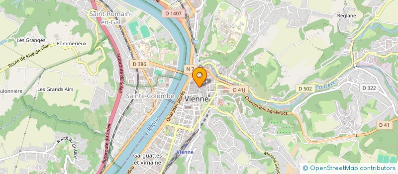 localisation de l'entreprise SOLO PIZZA EXPRESS à VIENNE