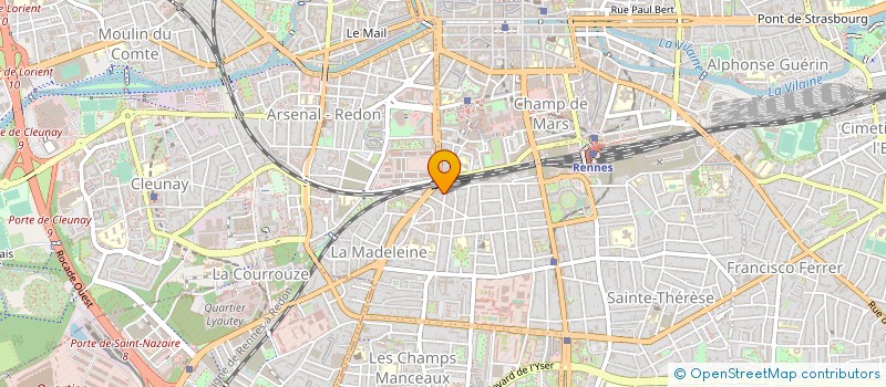 localisation de l'entreprise SOLO PRODUCTIONS à RENNES