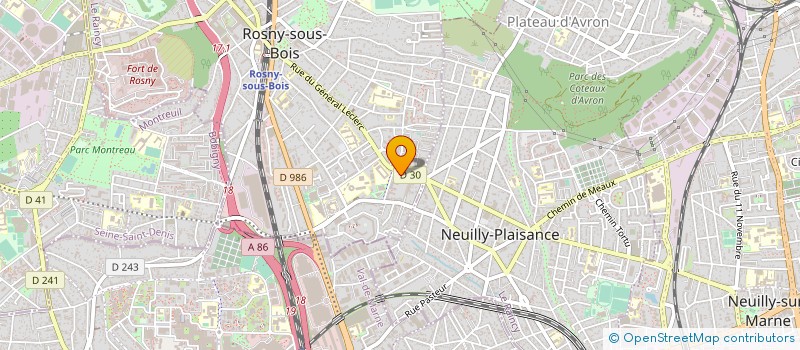 localisation de l'entreprise SOLO STOCKS à ROSNY-SOUS-BOIS