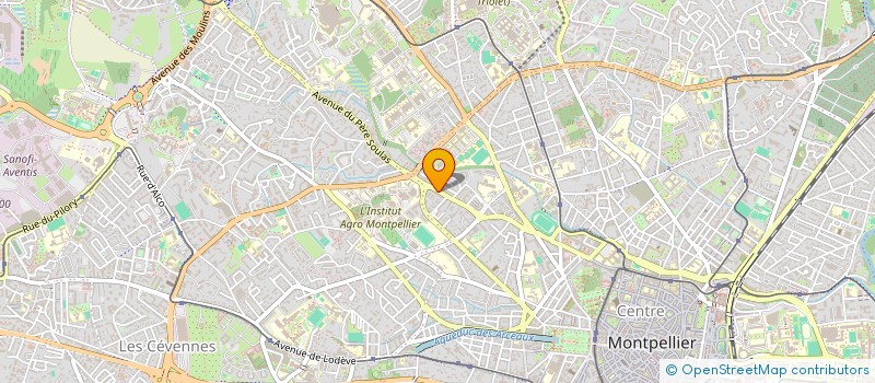 localisation de l'entreprise SOLOBEN à MONTPELLIER