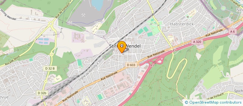 localisation de l'entreprise SOLOCO BATIMENT à STIRING-WENDEL