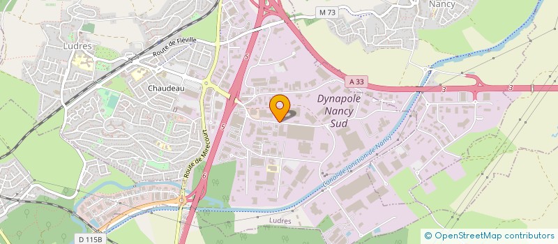 localisation de l'entreprise SOLODEM à LUDRES