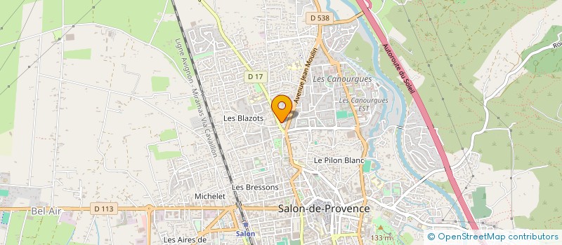 localisation de l'entreprise SOLOFIS MEDITERRANEE  SAINT-RAPHAEL