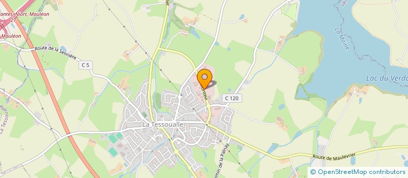 localisation de l'entreprise SOLOG à LA TESSOUALLE