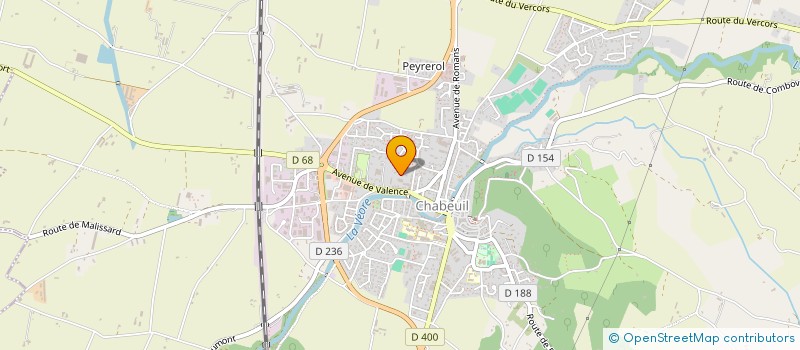 localisation de l'entreprise SOLOG CONSULTING à CHABEUIL