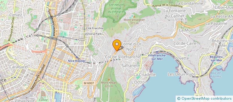 localisation de l'entreprise SOLOGIC à VILLEFRANCHE-SUR-MER