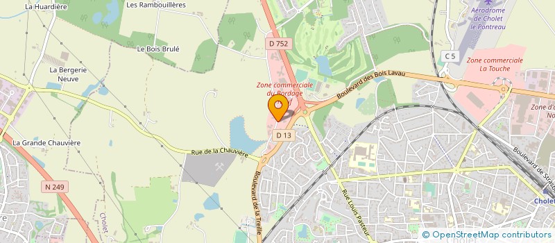 localisation de l'entreprise SOLOGNE AUDIT CONSEIL à CHOLET