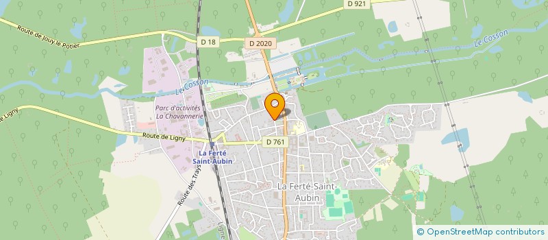 localisation de l'entreprise SOLOGNE BIEN ETRE à LA FERTE-SAINT-AUBIN