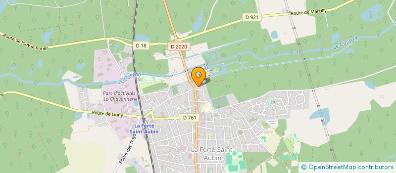 localisation de l'entreprise SOLOGNE COURTAGE à LA FERTE-SAINT-AUBIN