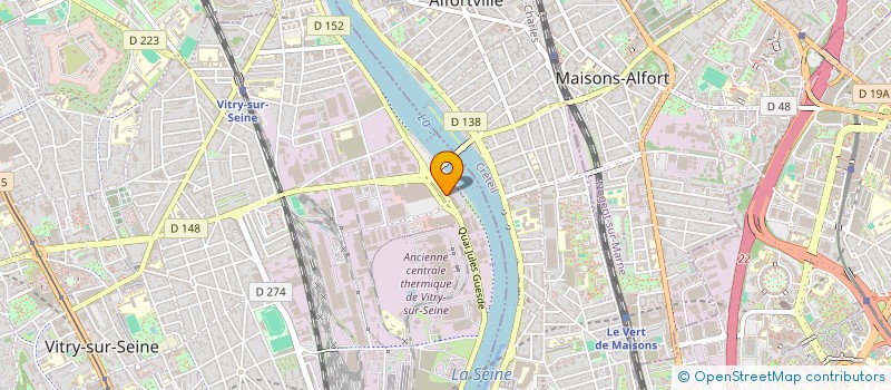 localisation de l'entreprise SOLOGNE EVENTS  VITRY-SUR-SEINE