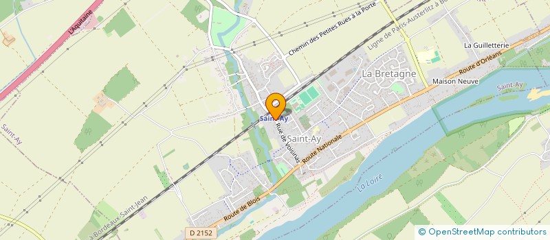 localisation de l'entreprise SOLOGNE FEED à SAINT-AY