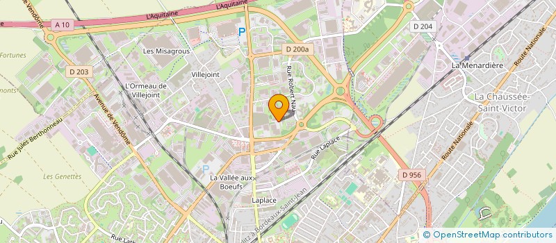 localisation de l'entreprise SOLOGNE GMD  BLOIS