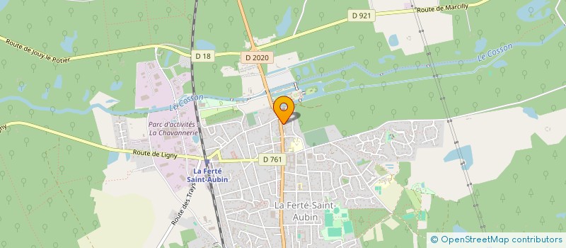 localisation de l'entreprise SOLOGNE RENOVATION 45 à LA FERTE-SAINT-AUBIN