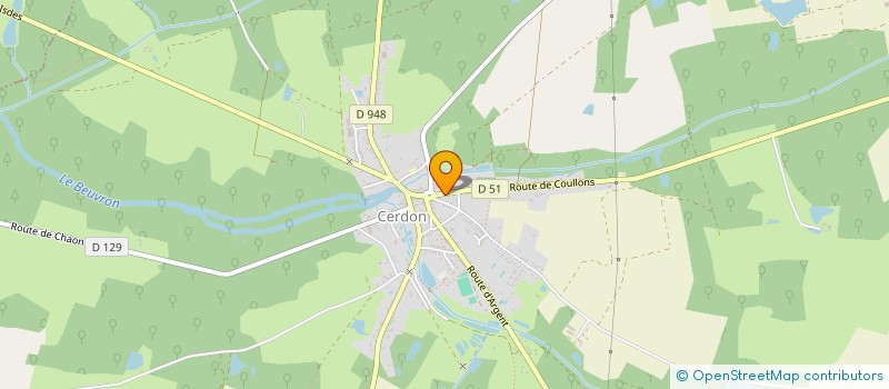 localisation de l'entreprise SOLOGNE RENOVE à CERDON