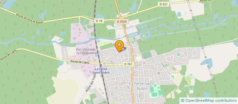 localisation de l'entreprise SOLOGNE SO WATT à LA FERTE-SAINT-AUBIN