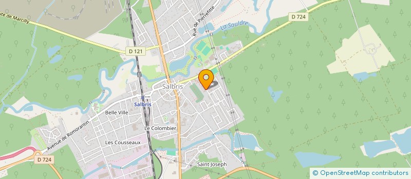 localisation de l'entreprise SOLOGNE TRAVAUX  VIERZON