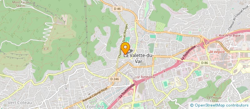 localisation de l'entreprise SOLOINE IMMOBILIER à LA VALETTE-DU-VAR