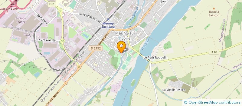 localisation de l'entreprise SOLOINVEST  MEUNG-SUR-LOIRE