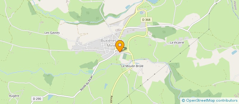 localisation de l'entreprise SOLOLI  BUXIERES-LES-MINES