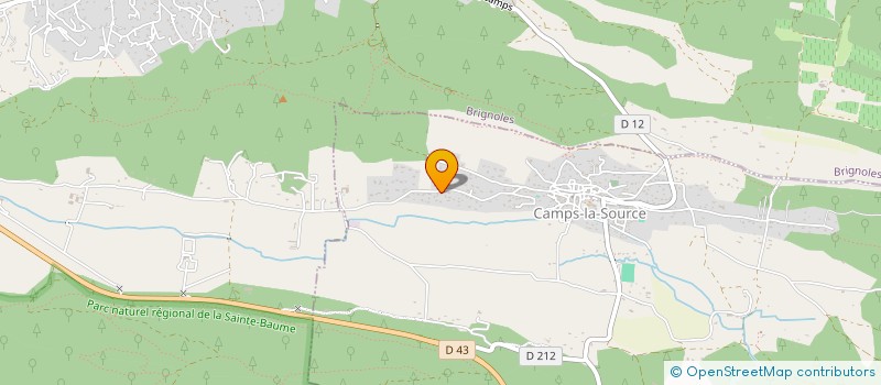 localisation de l'entreprise SOLOLUISA  CAMPS-LA-SOURCE