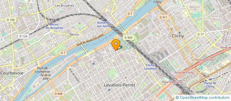 localisation de l'entreprise SOLOMA  LEVALLOIS-PERRET