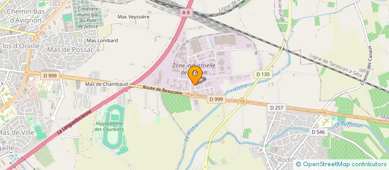 localisation de l'entreprise SOLOMA SUD à NIMES