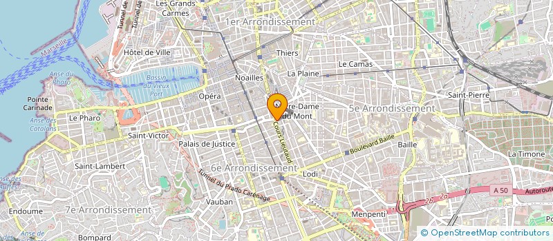 localisation de l'entreprise SOLOMABEL à MARSEILLE