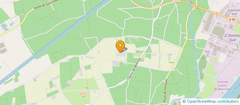 localisation de l'entreprise SOLOMON-SOLVBERG  BEAUCAIRE