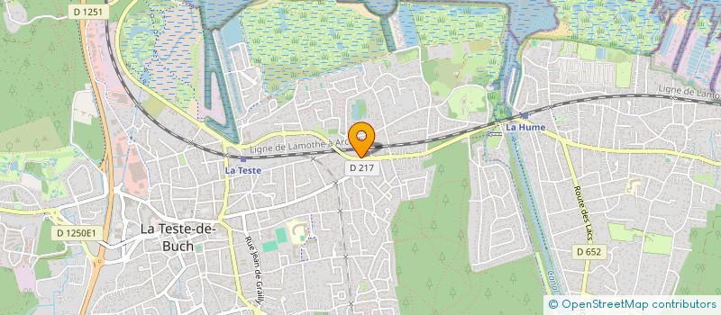 localisation de l'entreprise SOLOMUT INVEST à LA TESTE-DE-BUCH