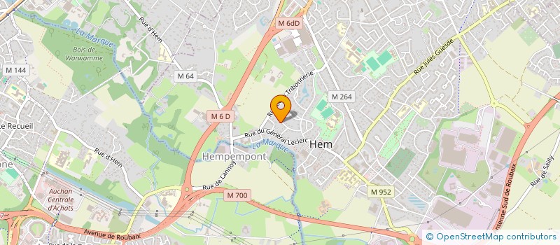 localisation de l'entreprise SOLONA  HEM