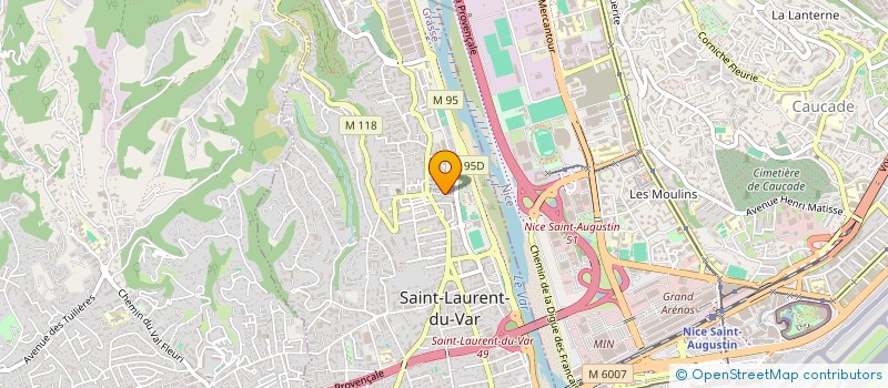 localisation de l'entreprise SOLOPASTA  SAINT LAURENT DU VAR