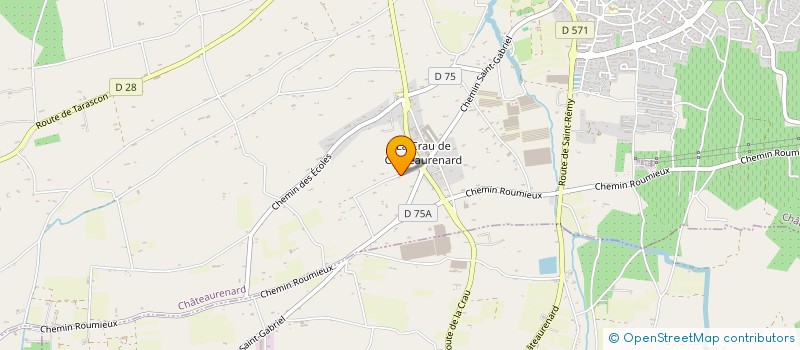 localisation de l'entreprise SOLOPIAD à CHATEAURENARD