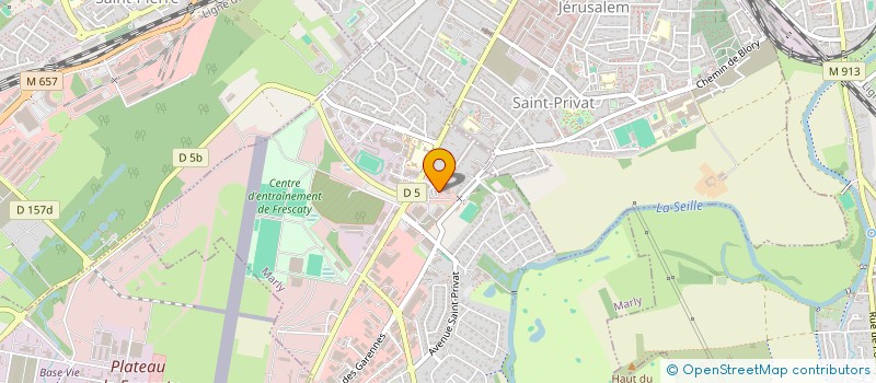 localisation de l'entreprise SOLORBATI  MARLY