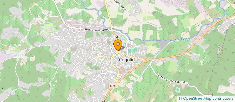 localisation de l'entreprise SOLORO à SAINTE-MAXIME