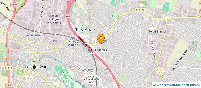 localisation de l'entreprise SOLOS, ENTRE AUTRES ... à CHILLY-MAZARIN