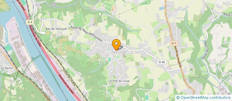 localisation de l'entreprise SOLOSARY à SEYSSUEL