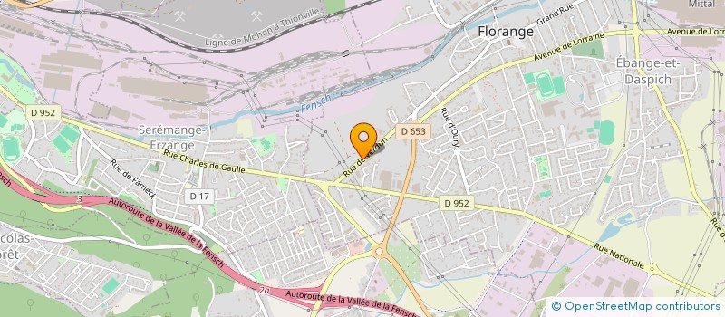 localisation de l'entreprise SOLOTOIT à FLORANGE