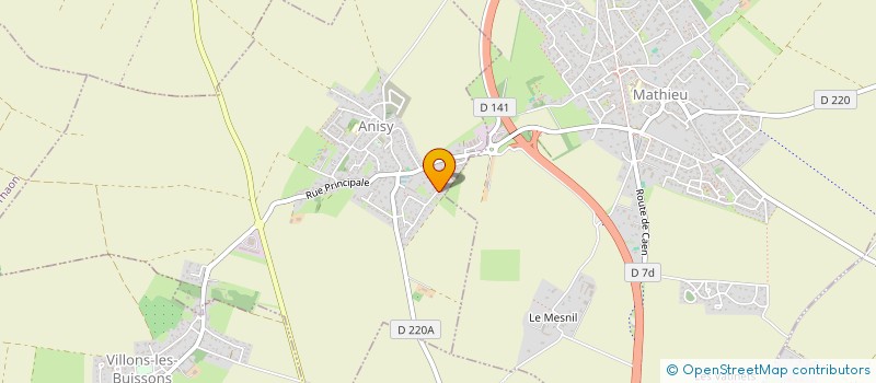 localisation de l'entreprise SOLOTOMELE  ANISY